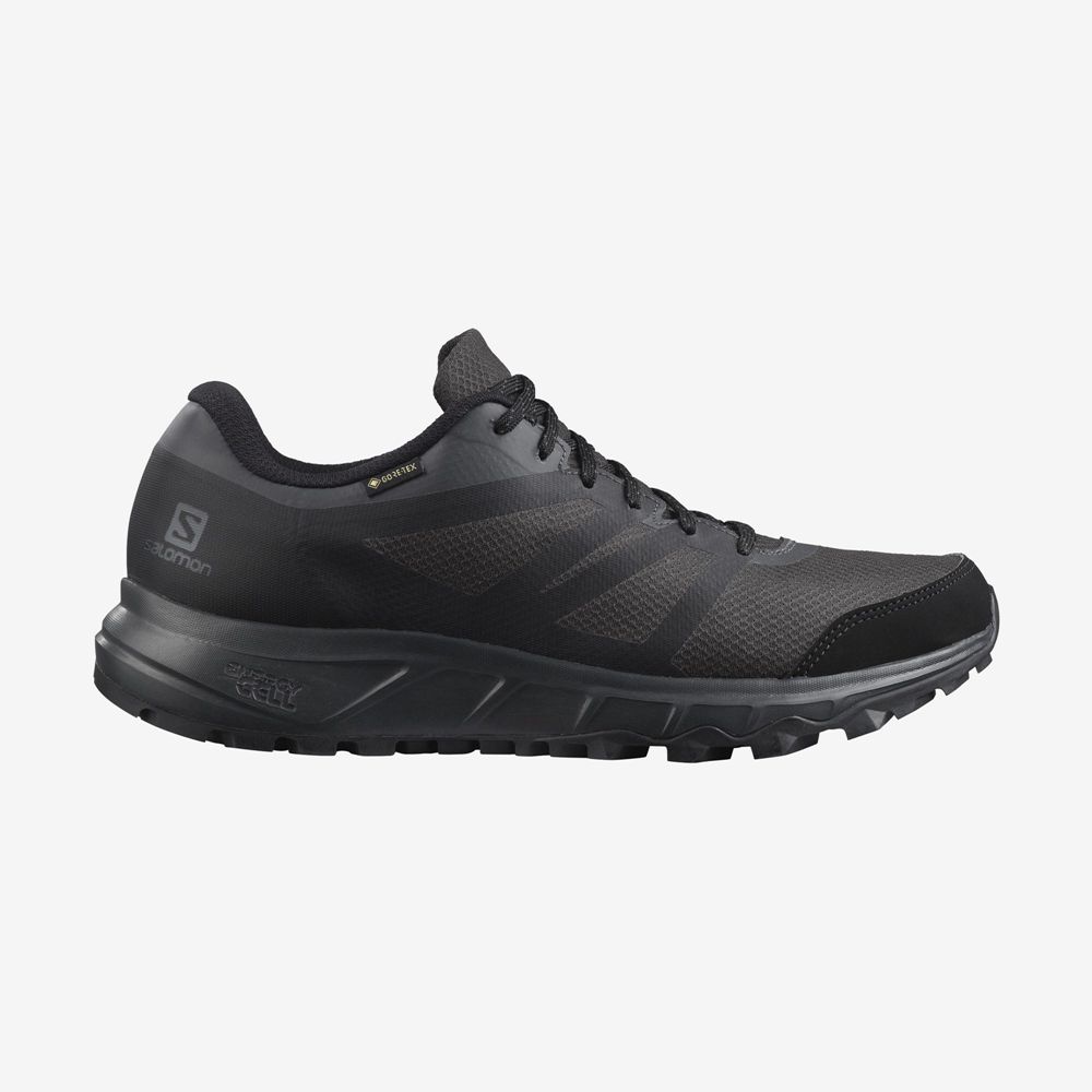 Chaussures De Trail Running Salomon Homme Noir - Salomon TRAILSTER 2 GORE-TEX - France (7291-VBDQS)